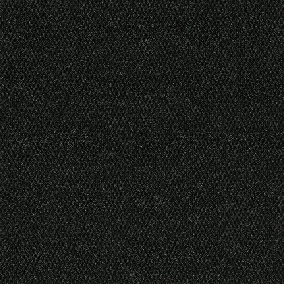 24" 10pk Self Stick Carpet Tile Charcoal - Foss Floors: Indoor/Outdoor Polyester Flooring, Water-Resistant