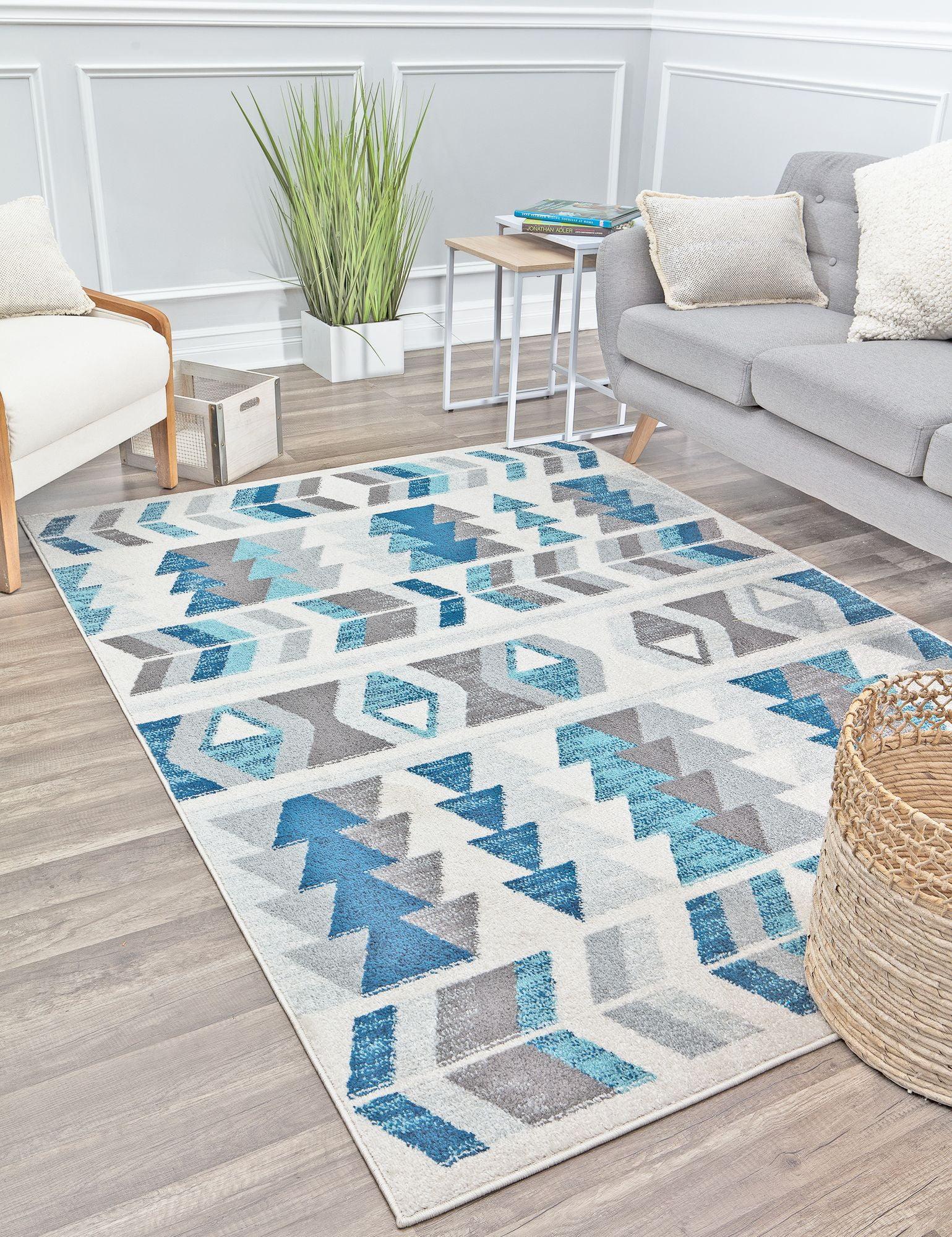 Rugs America Mika Geometric Contemporary Area Rug