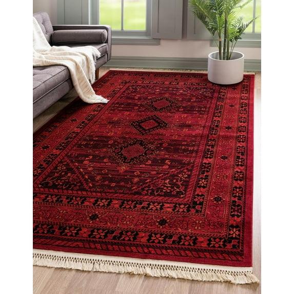 Lark Manor™ Amro Oriental Red Area Rug