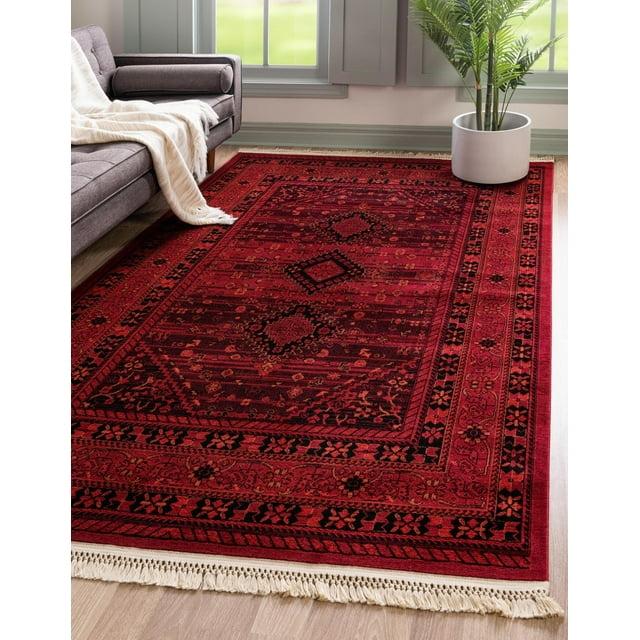Lark Manor™ Amro Oriental Red Area Rug