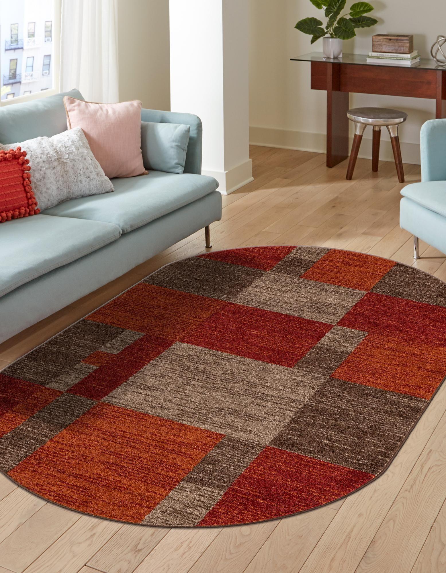 Equinox Multi-Color Rectangular Synthetic 9' x 12' Area Rug