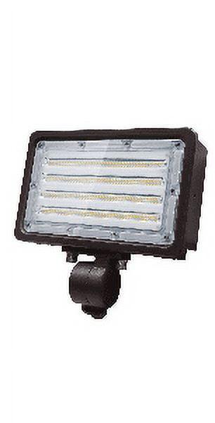 Adjustable Black Aluminum LED Outdoor Flood Light