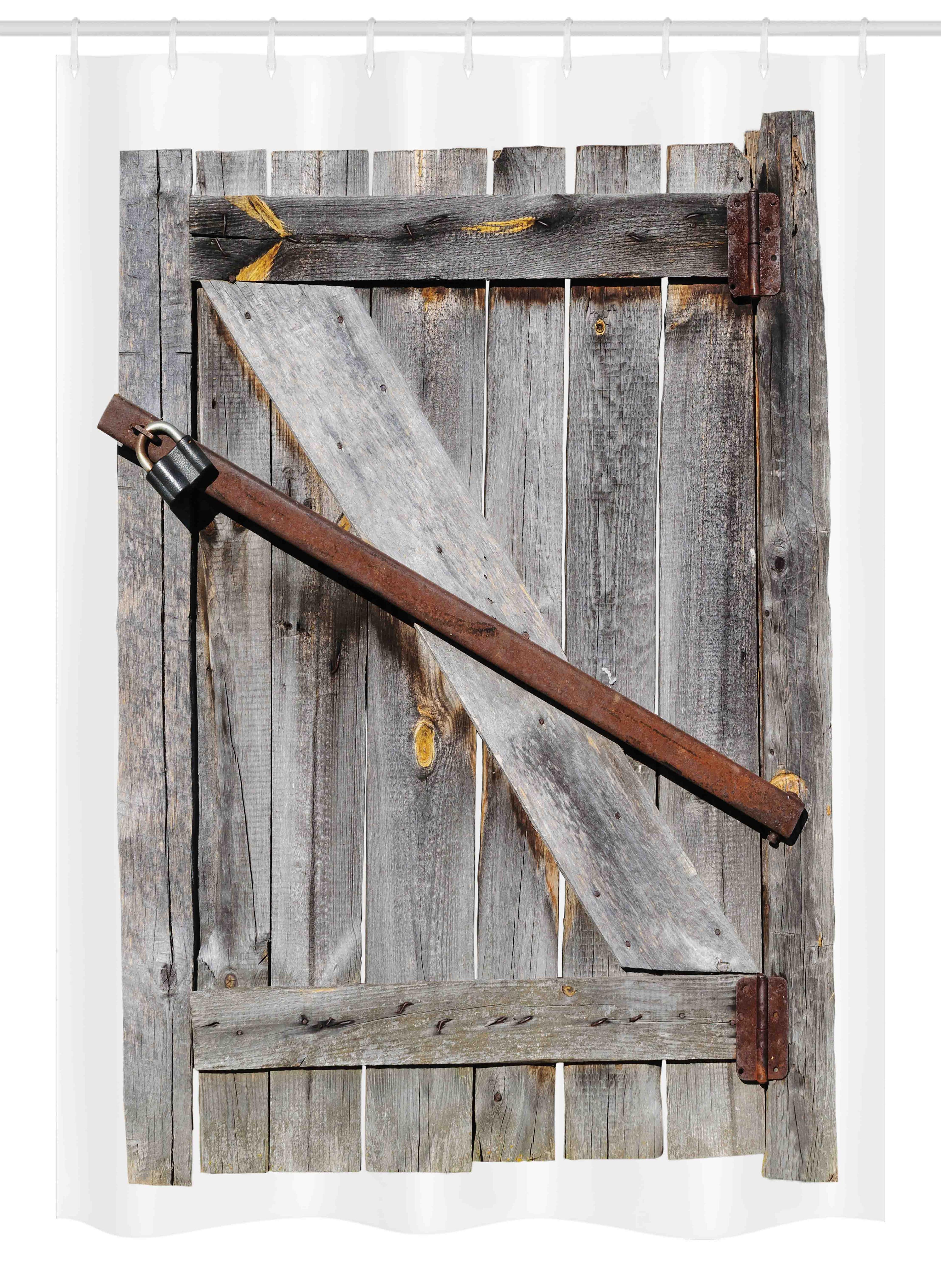 East Urban Home Abstract Shower Curtain with Hooks Included