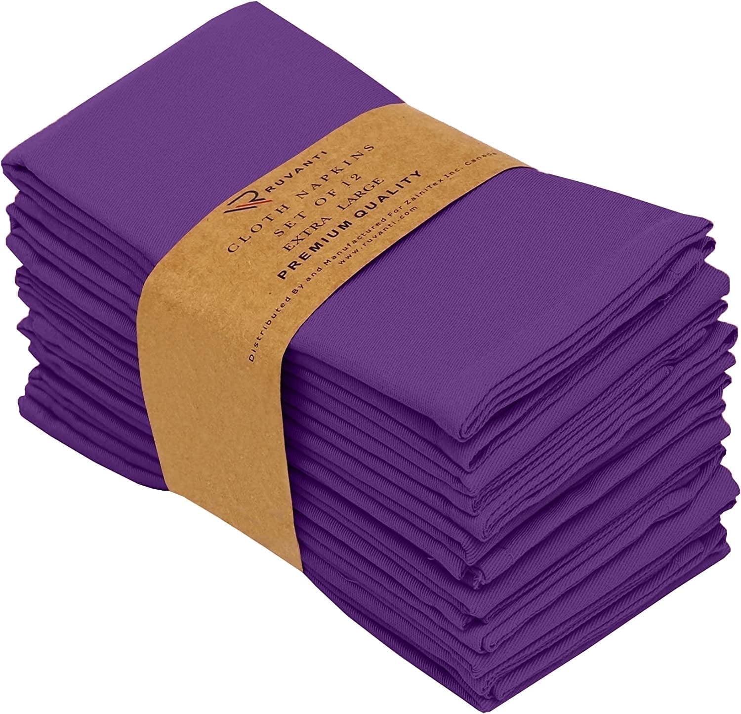 Ruvanti Poly Cotton Enrich Twill Cloth Napkins & Reviews | Wayfair