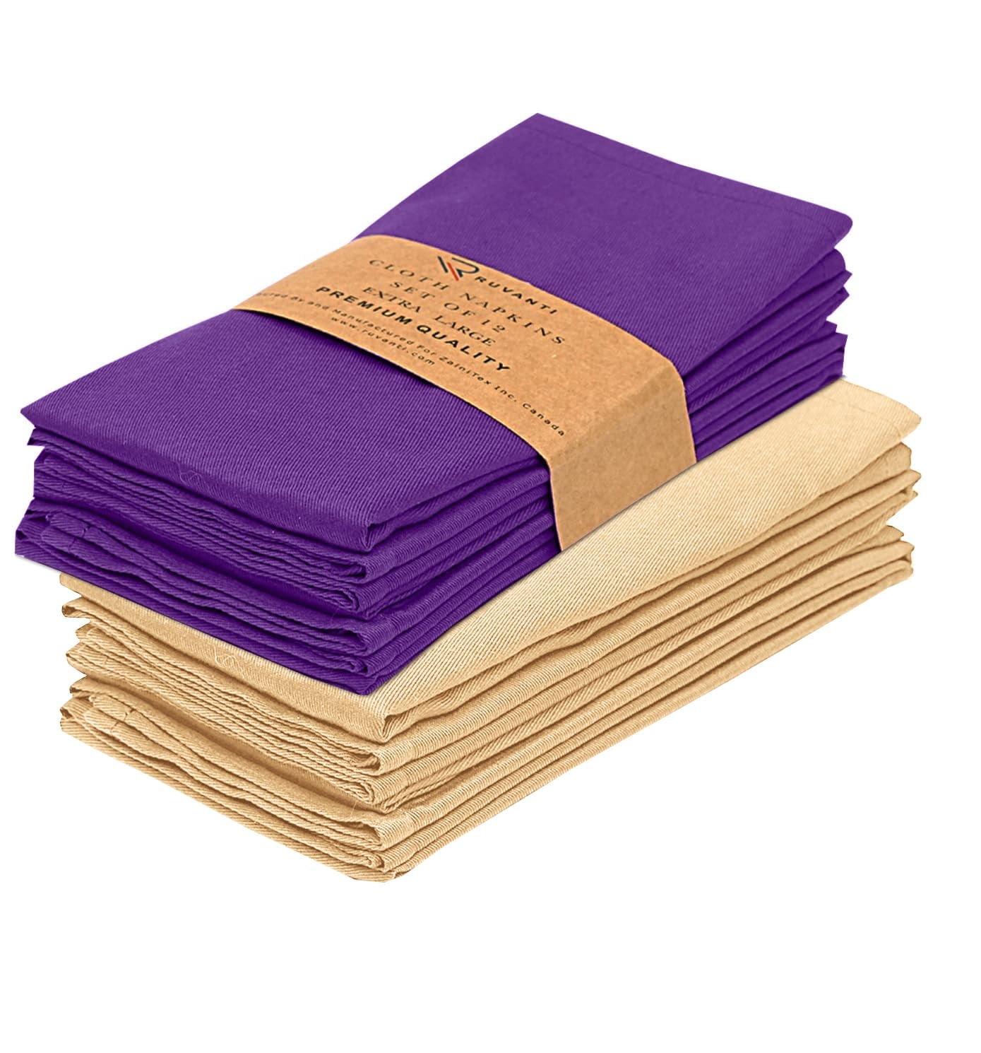 Multi Color Cotton Square Cloth Napkins