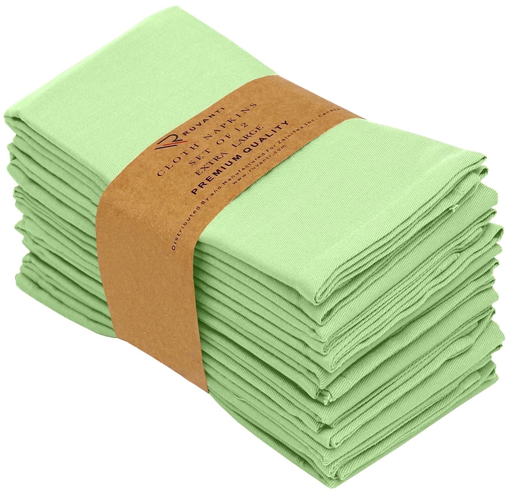 Poly Cotton Enrich Twill Cloth Napkins (Set of 12)
