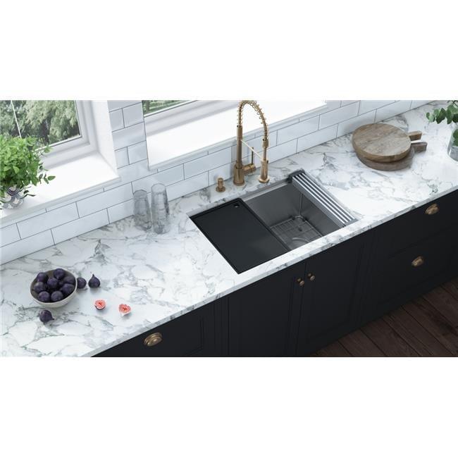 Ruvati 27-inch Stainless Steel Workstation Kitchen Sink