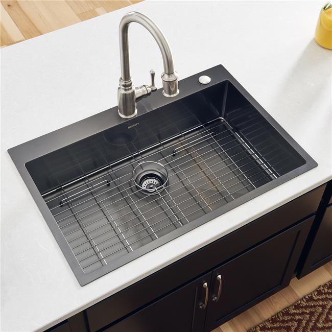 Ruvati 33 x 22 inch Stainless Steel Drop-in Topmount Kitchen Sink