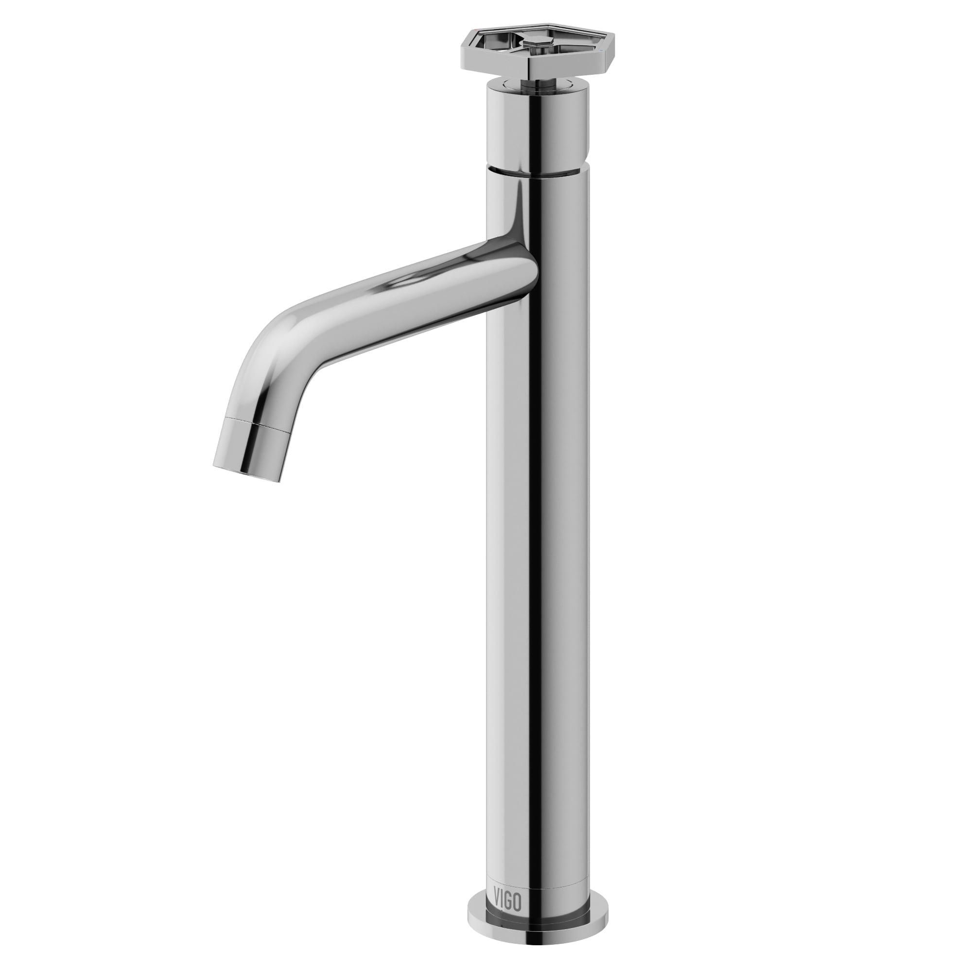 Ruxton 12" H Single Handle Vessel Sink Bathroom Faucet