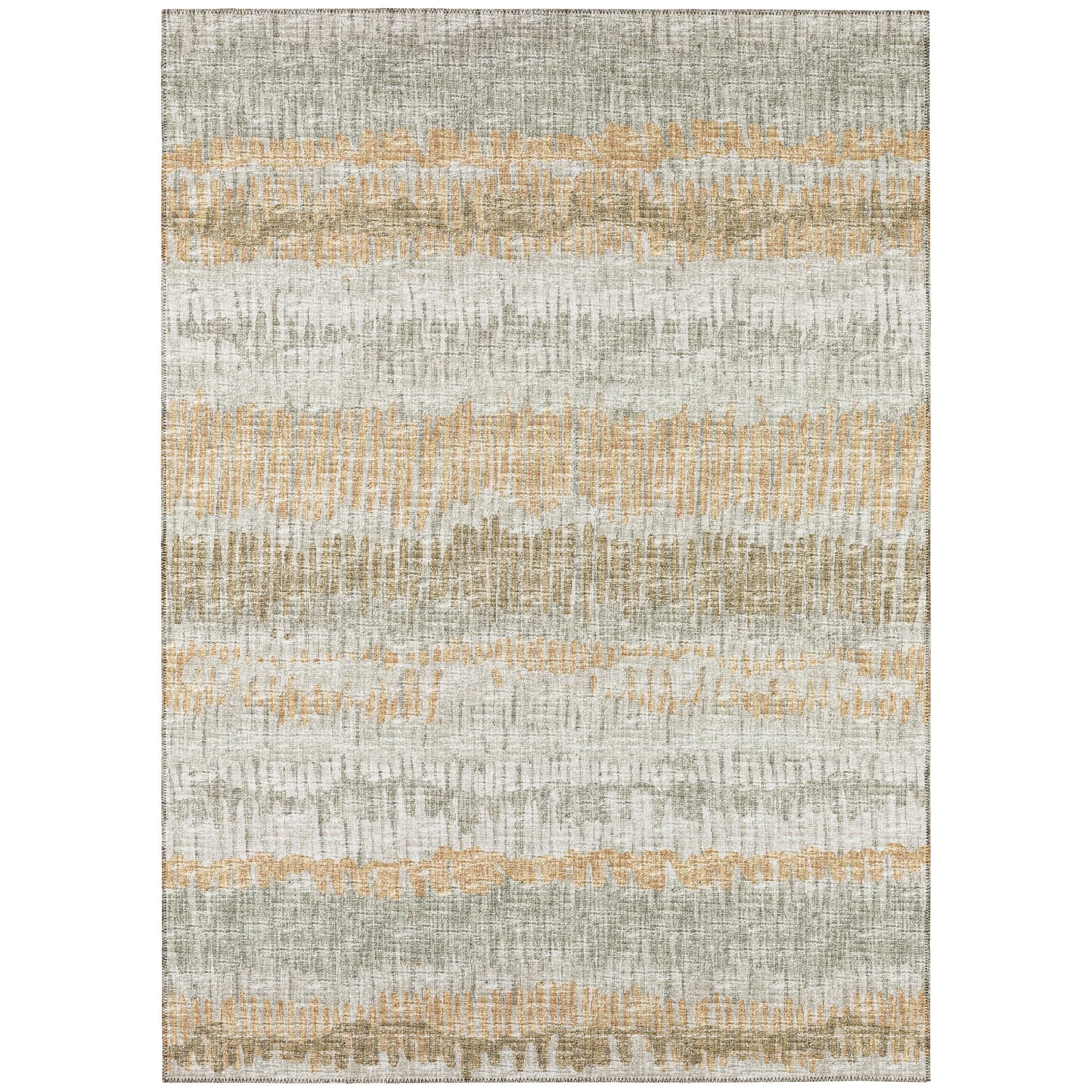 Chenille Abstract Rug