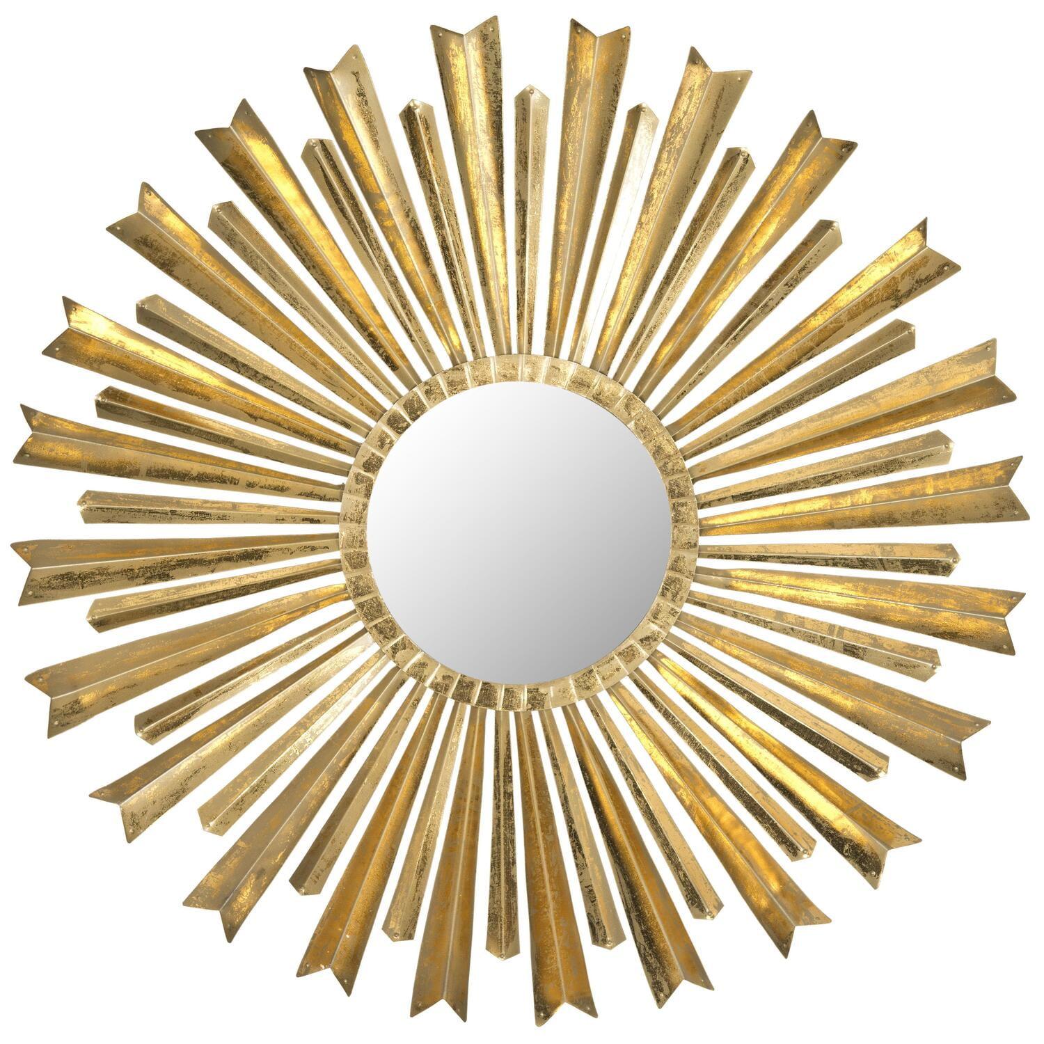 Wald Metal Sunburst Wall Mirror