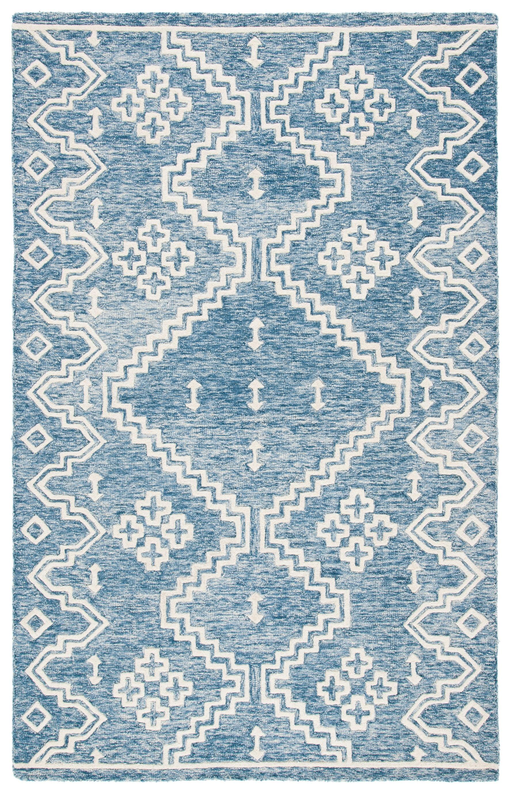 Union Rustic Abbey-Louise Hand Tufted Wool Southwestern Rug