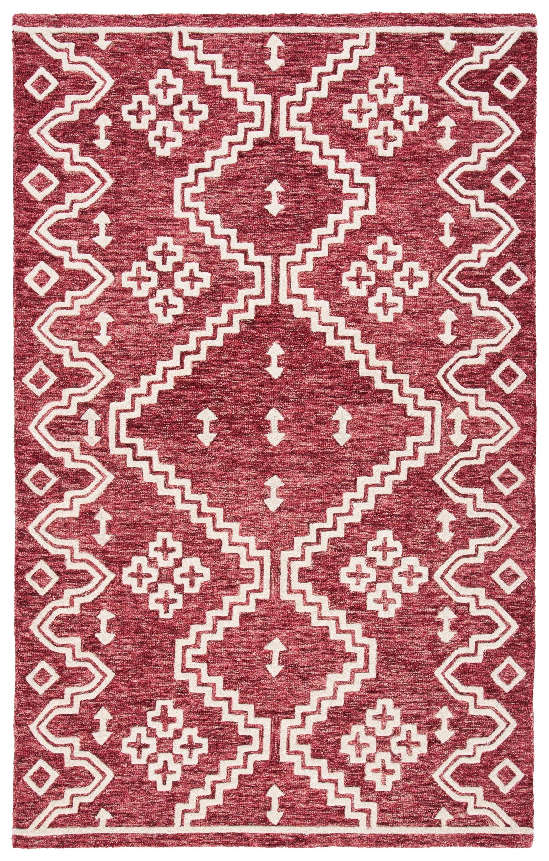 Union Rustic Abbie-Rose Hand Tufted Wool Southwestern Rug | Wayfair