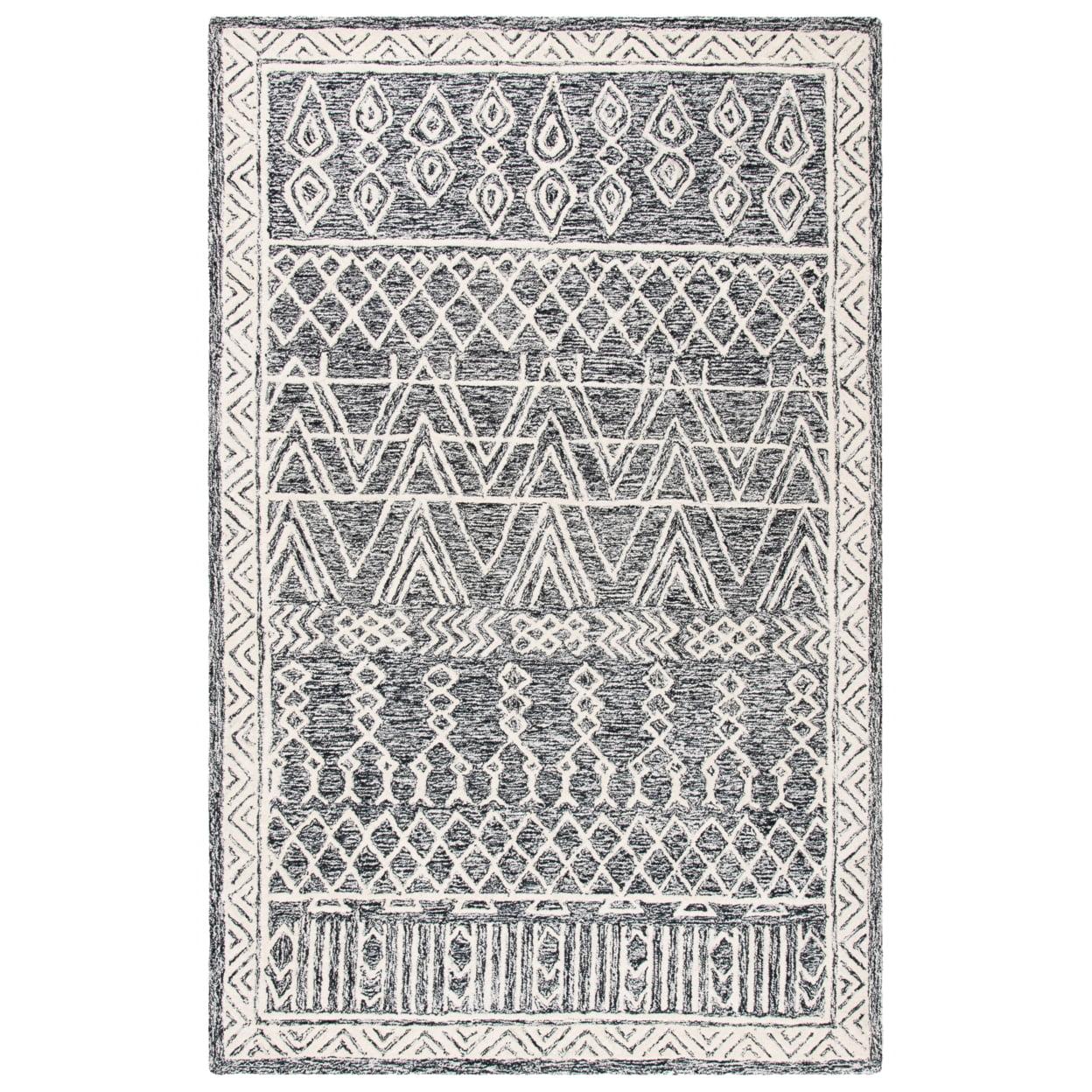 Abstract ABT558 Hand Tufted Area Rug  - Safavieh