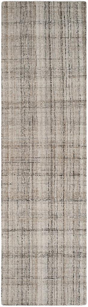 Abstract ABT141 Handmade Indoor Runner - Camel/Black - 2'-3"x14' - Safavieh