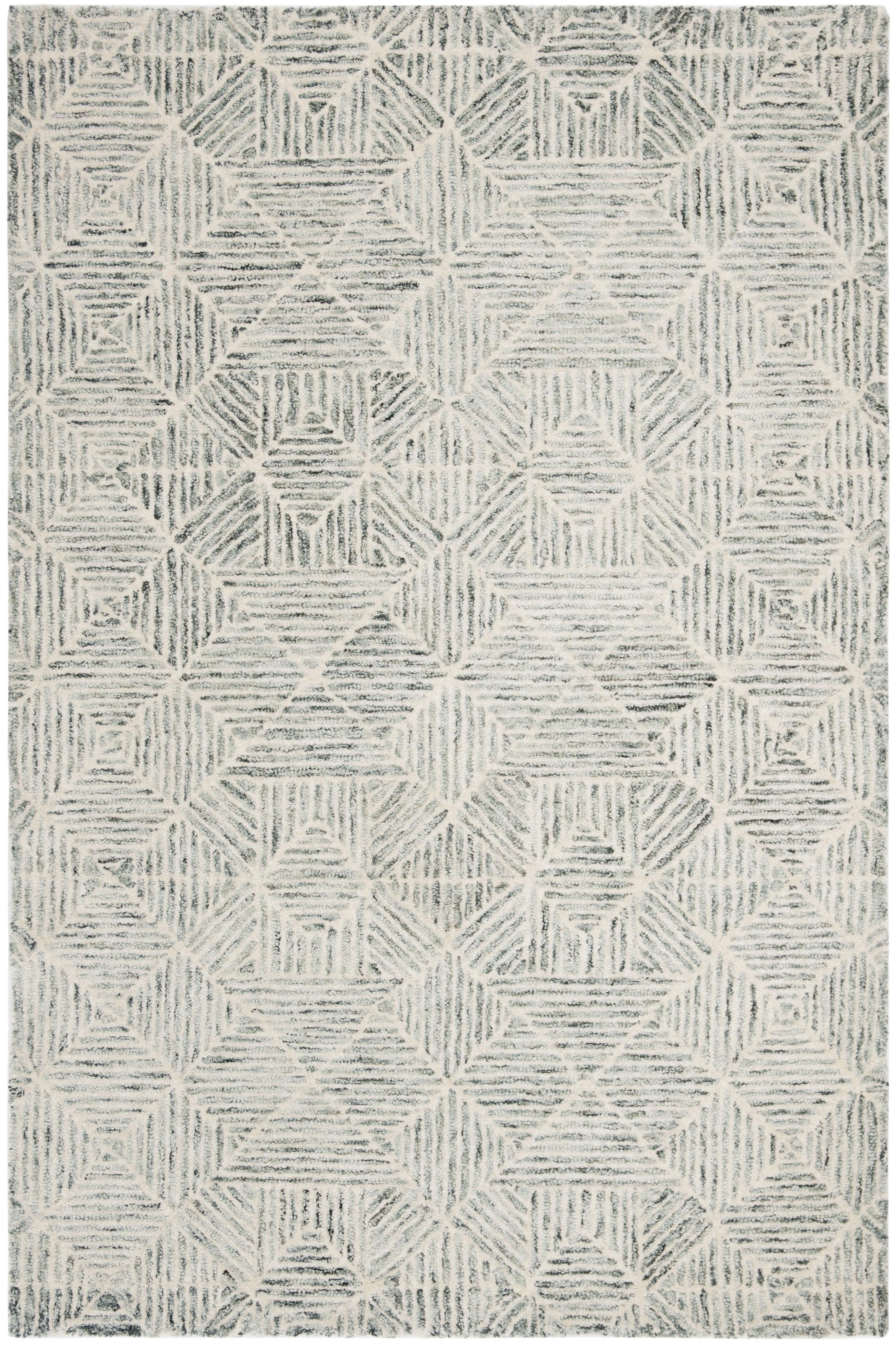 Abstract ABT763 Hand Tufted Area Rug  - Safavieh