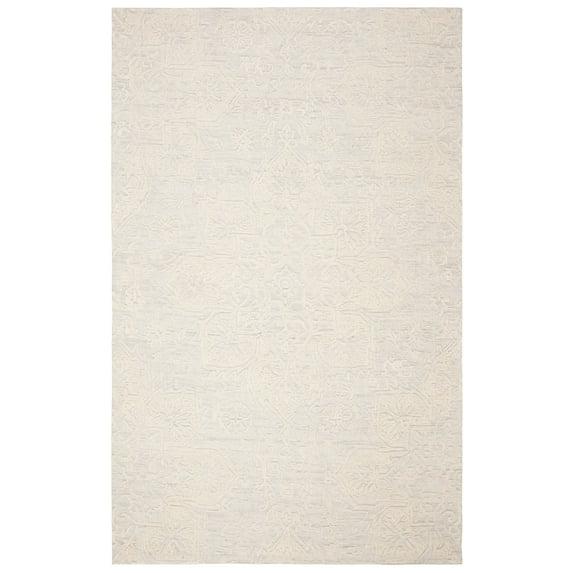 Abstract ABT958 Hand Tufted Area Rug - Ivory/Beige - 5' X 8' - Safavieh.
