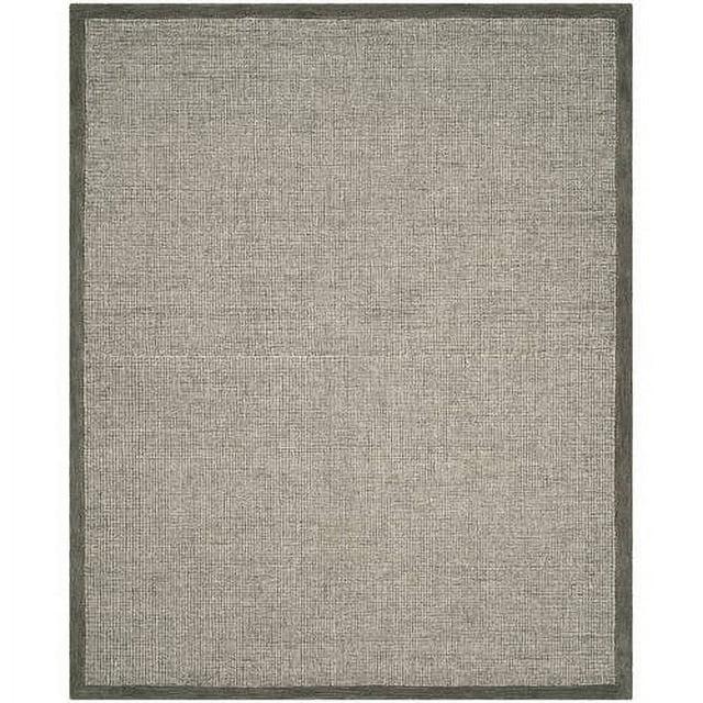 Abstract ABT220 Handmade Indoor Area Rug - Sage/Ivory - 8'x10' - Safavieh