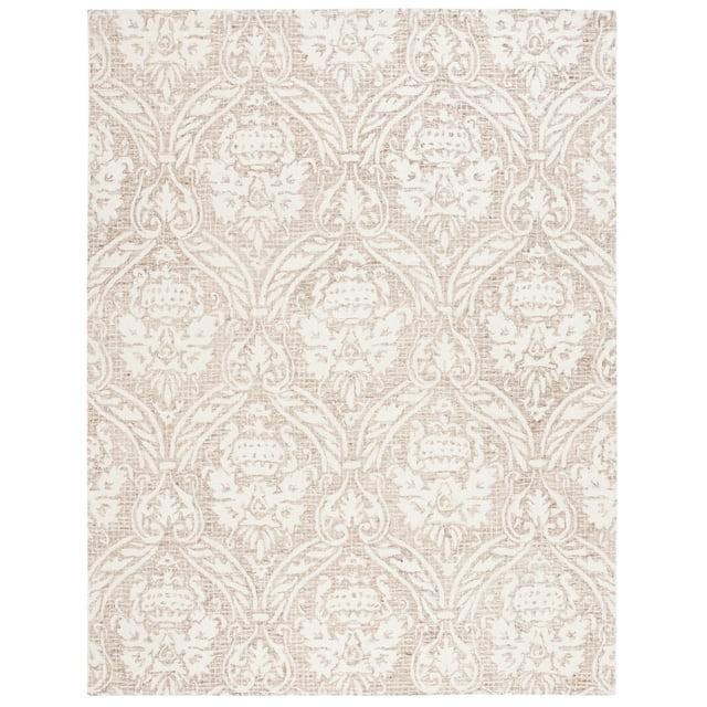 Abstract ABT204 Handmade Indoor Area Rug - Ivory/Beige - 8'x10' - Safavieh