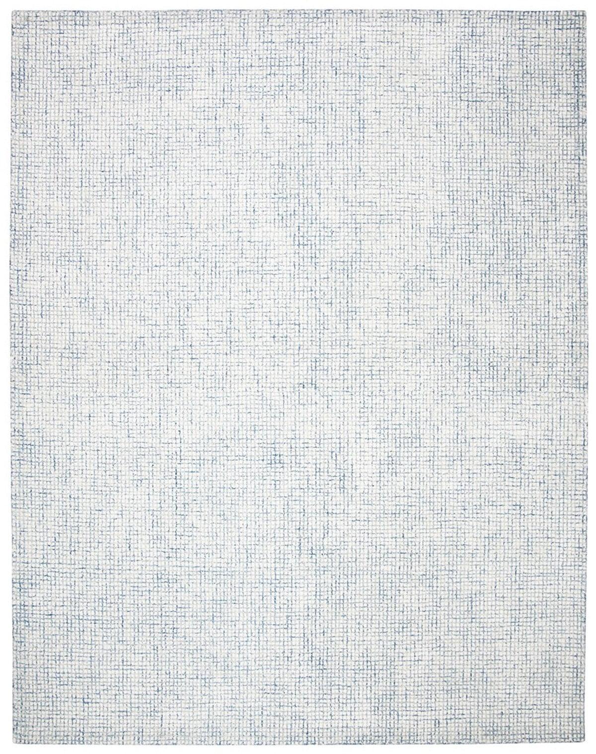 SAFAVIEH Abstract Dalia Geometric Area Rug, Ivory/Blue, 10' x 14'