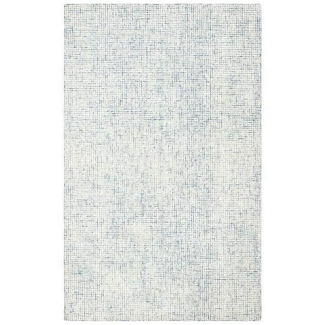 Abstract ABT470 Handmade Indoor Runner - Ivory/Blue - 2'3"x8' - Safavieh