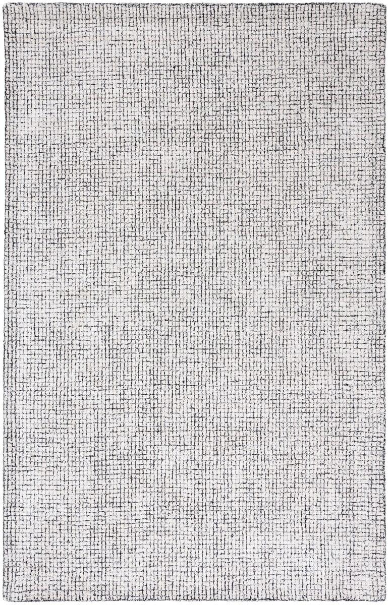 Abstract ABT470 Handmade Indoor Accent Rug - Ivory/Black - 3'x5' - Safavieh