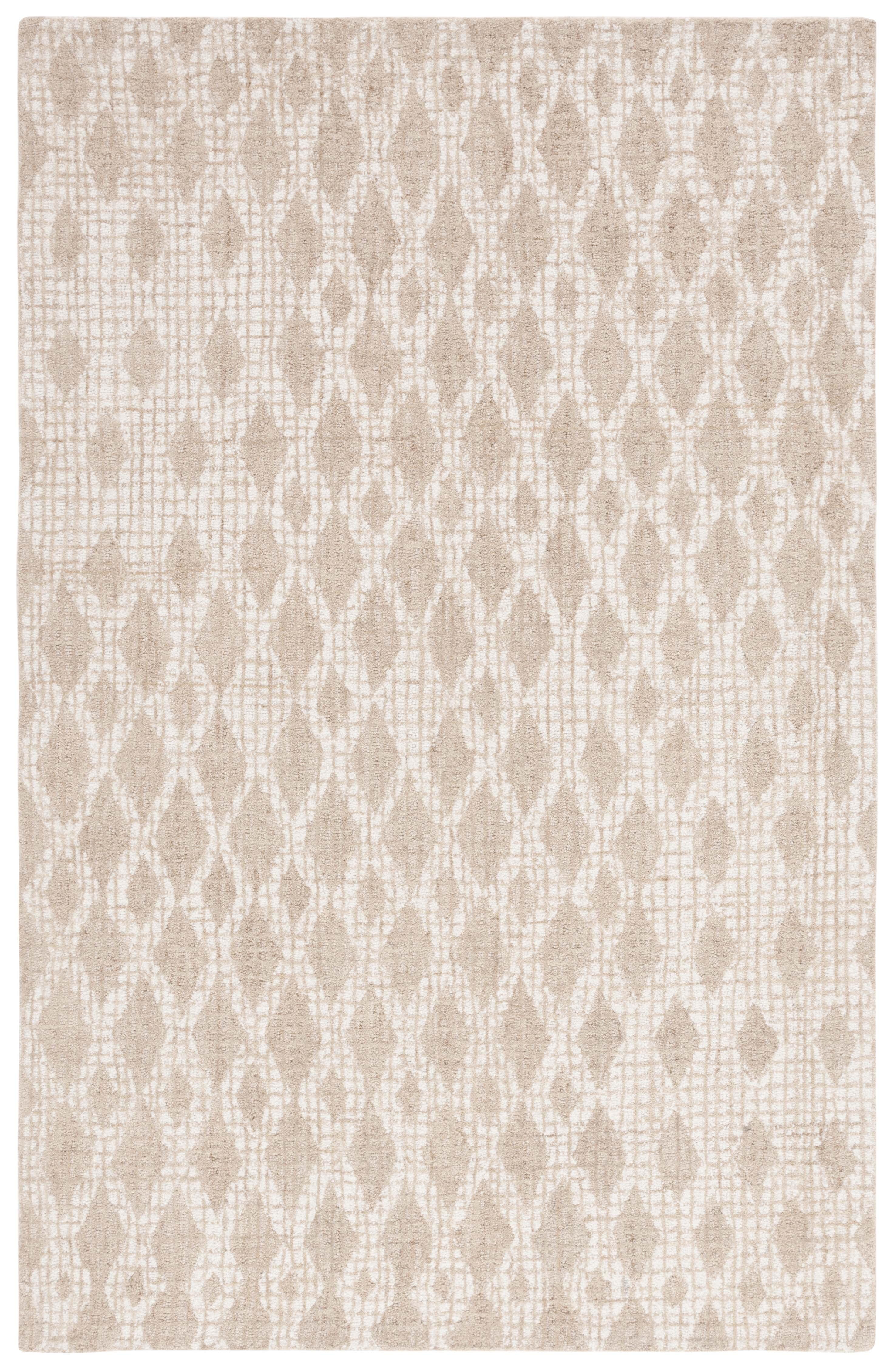 Abstract ABT206 Hand Tufted Area Rug - Beige/Ivory - 6'x9' - Safavieh.