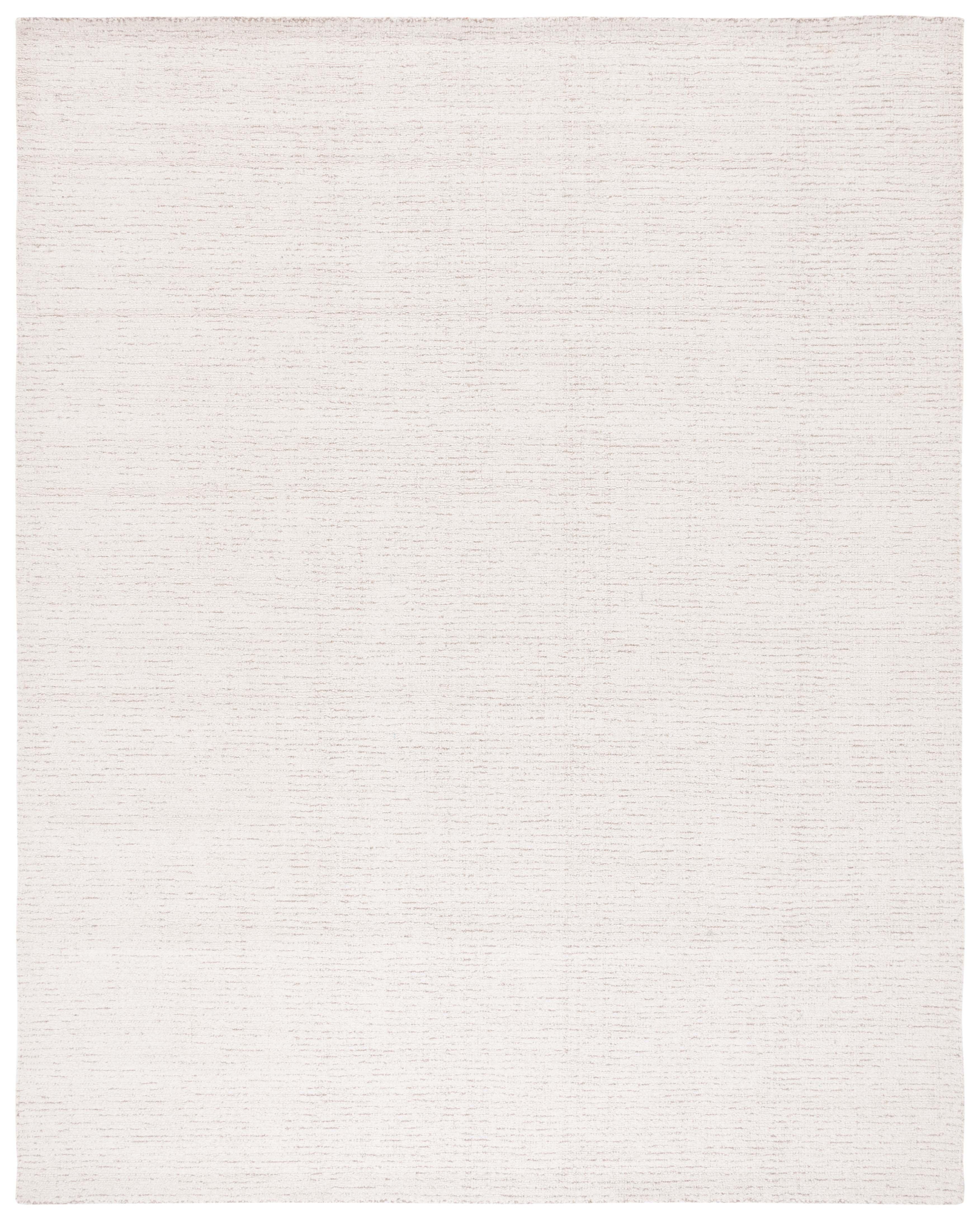 SAFAVIEH Abstract Delia Geometric Striped Wool Area Rug, Ivory/Beige, 9' x 12'