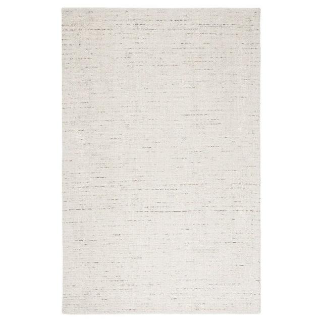 Abstract ABT468 Handmade Indoor Area Rug - Ivory/Brown - 5'x8' - Safavieh