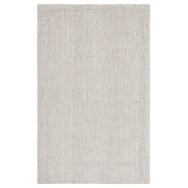 Abstract ABT468 Handmade Indoor Area Rug - Ivory/Gray - 6'x9' - Safavieh
