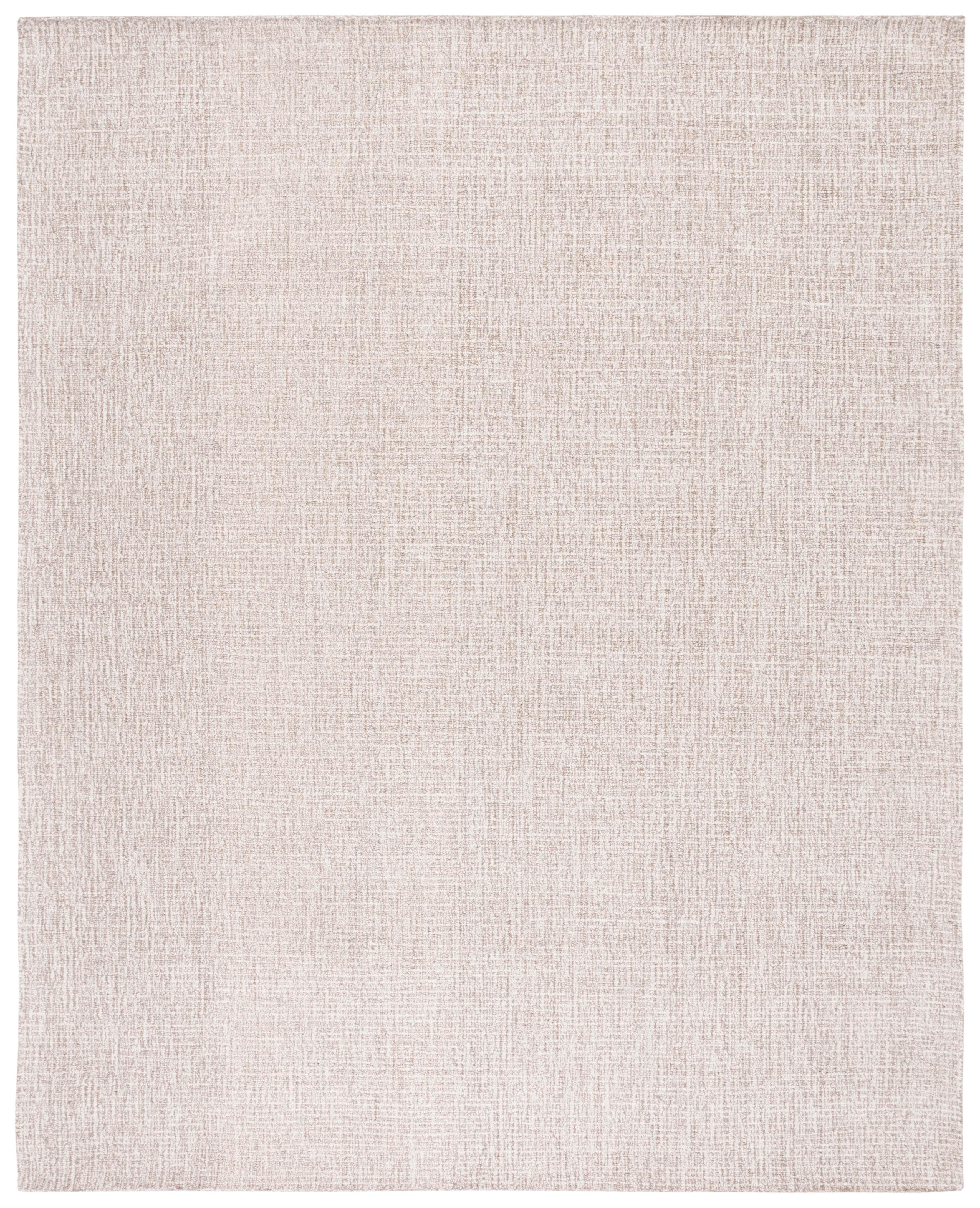 SAFAVIEH Abstract Delia Geometric Striped Wool Area Rug, Ivory/Grey, 9' x 12'