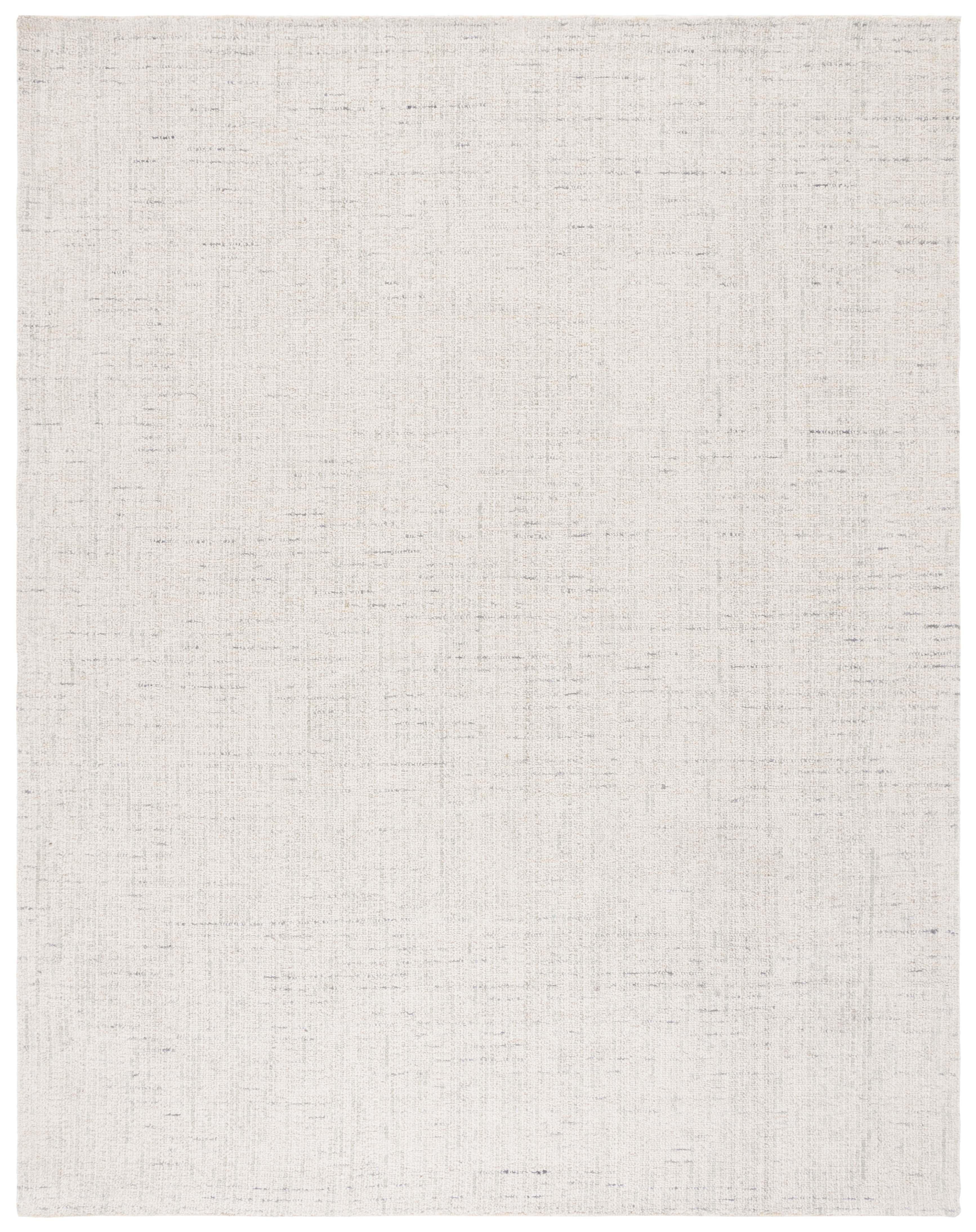 Abstract ABT468 Handmade Indoor Area Rug - Ivory/Light Gray - 8'x10' - Safavieh