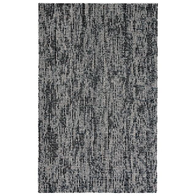 Abstract ABT468 Handmade Indoor Area Rug - Black/Grey - 8'x10' - Safavieh