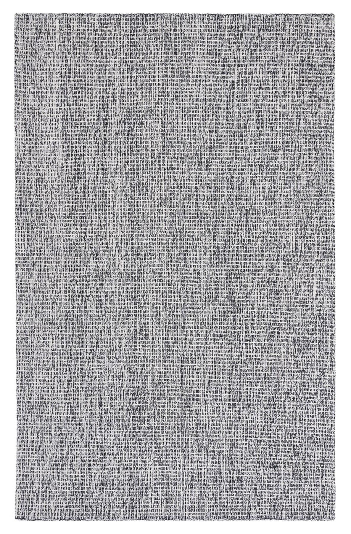 Abstract ABT468 Handmade Indoor Area Rug - Black/Ivory - 9'x12' - Safavieh