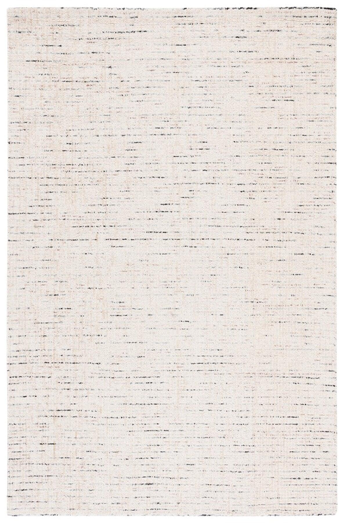Abstract ABT468 Handmade Indoor Area Rug - Ivory/Blue - 4'x6' - Safavieh