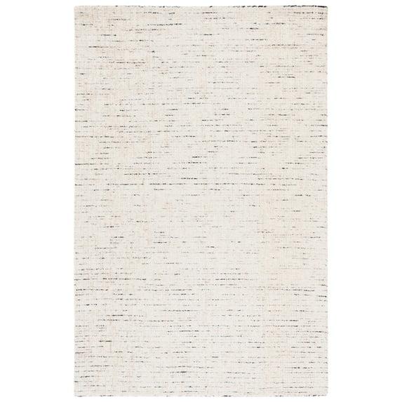 Abstract ABT468 Handmade Indoor Area Rug - Ivory/Blue - 4'x6' - Safavieh