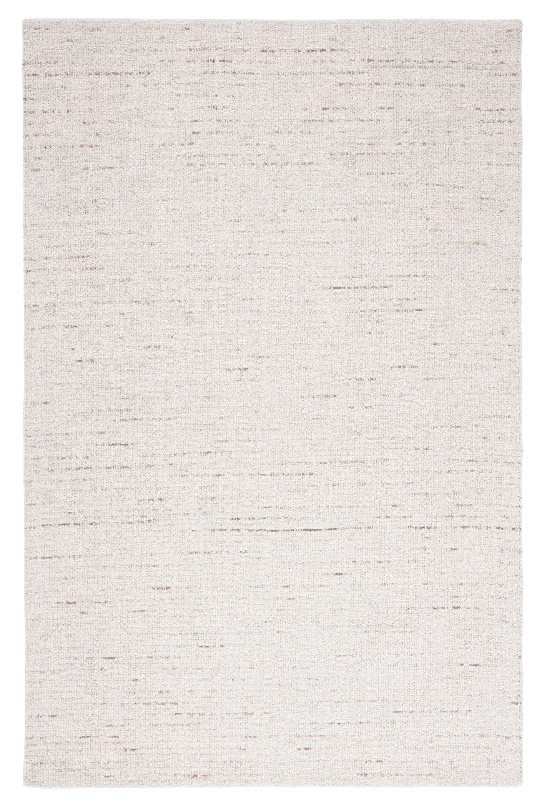 Abstract ABT468 Handmade Indoor Area Rug - Ivory/Brown - 6'x9' - Safavieh