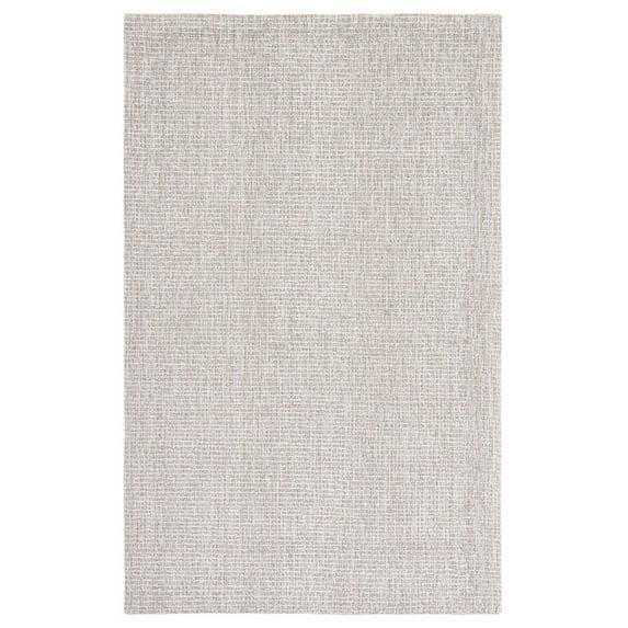 Abstract ABT468 Handmade Indoor Area Rug - Ivory/Gray - 4'x6' - Safavieh