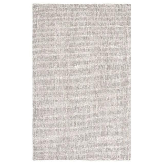 Abstract ABT468 Handmade Indoor Area Rug - Ivory/Gray - 4'x6' - Safavieh