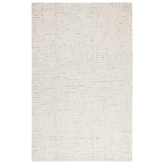 Abstract ABT468 Handmade Indoor Area Rug - Ivory/Light Gray - 5'x8' - Safavieh