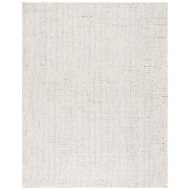 Abstract ABT468 Handmade Indoor Area Rug - Ivory/Light Gray - 9'x12' - Safavieh
