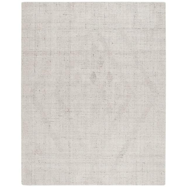 Abstract ABT149 Handmade Tufted Area Rug - Ivory/Grey - 8'-0" x 10'-0" - Safavieh