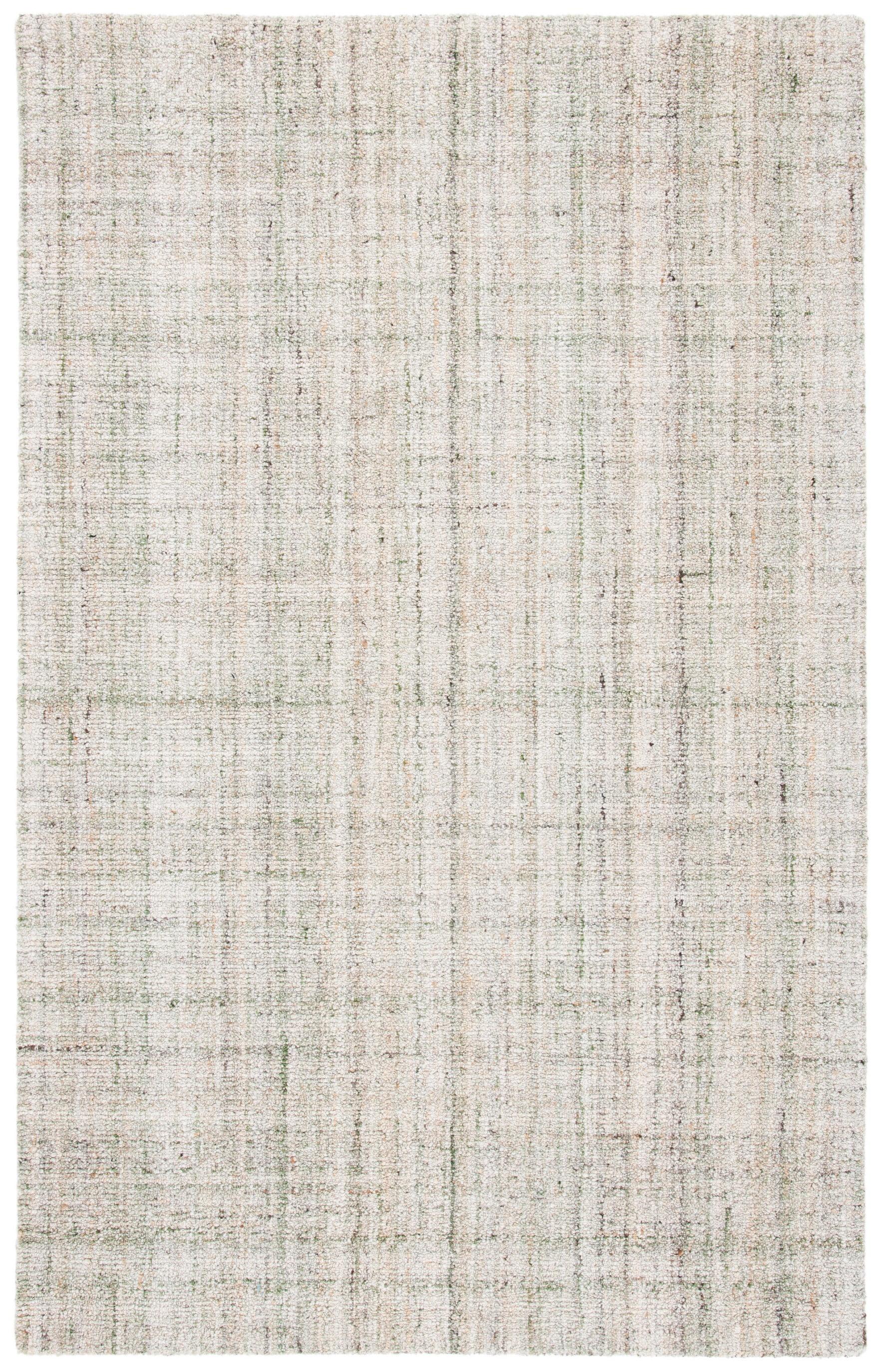 SAFAVIEH Abstract Jerrald Stripe Area Rug, Green/Sage, 3' x 5'