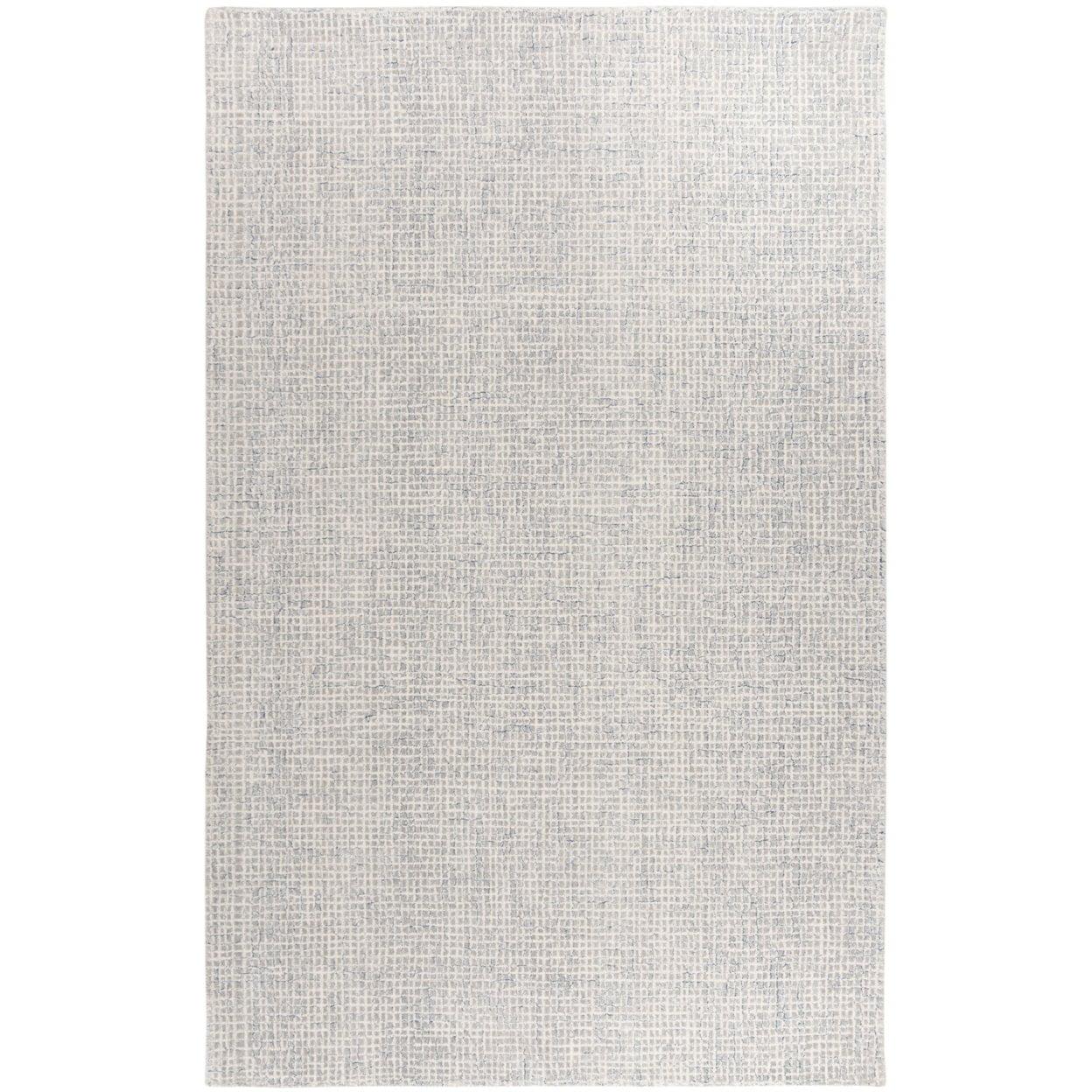 Abstract ABT469 Hand Tufted Area Rug - Silver/Blue - 8'x10' - Safavieh.