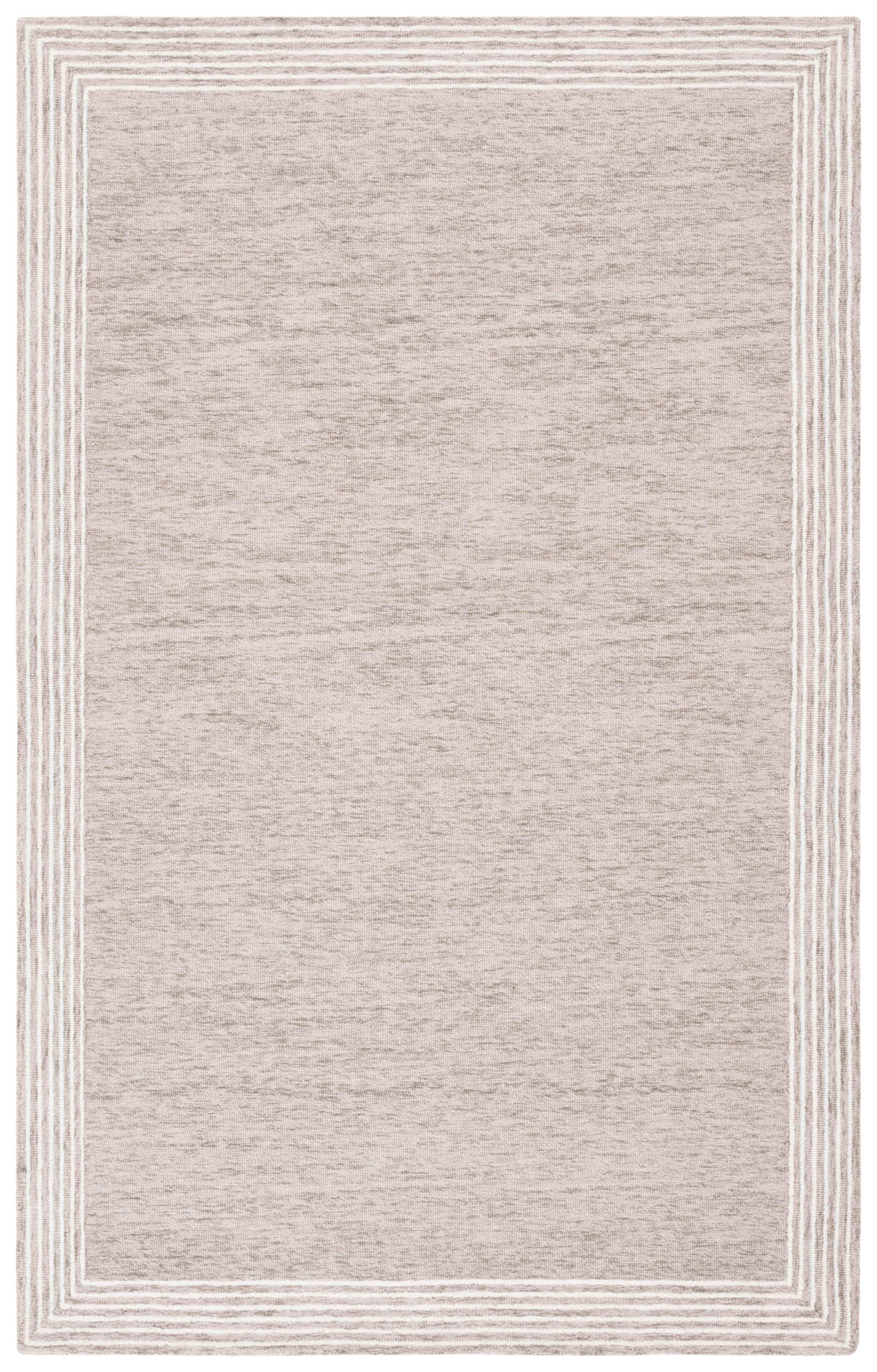 Abstract ABT464 Handmade Tufted Accent Rug - Beige/Ivory - 3' X 5' - Safavieh