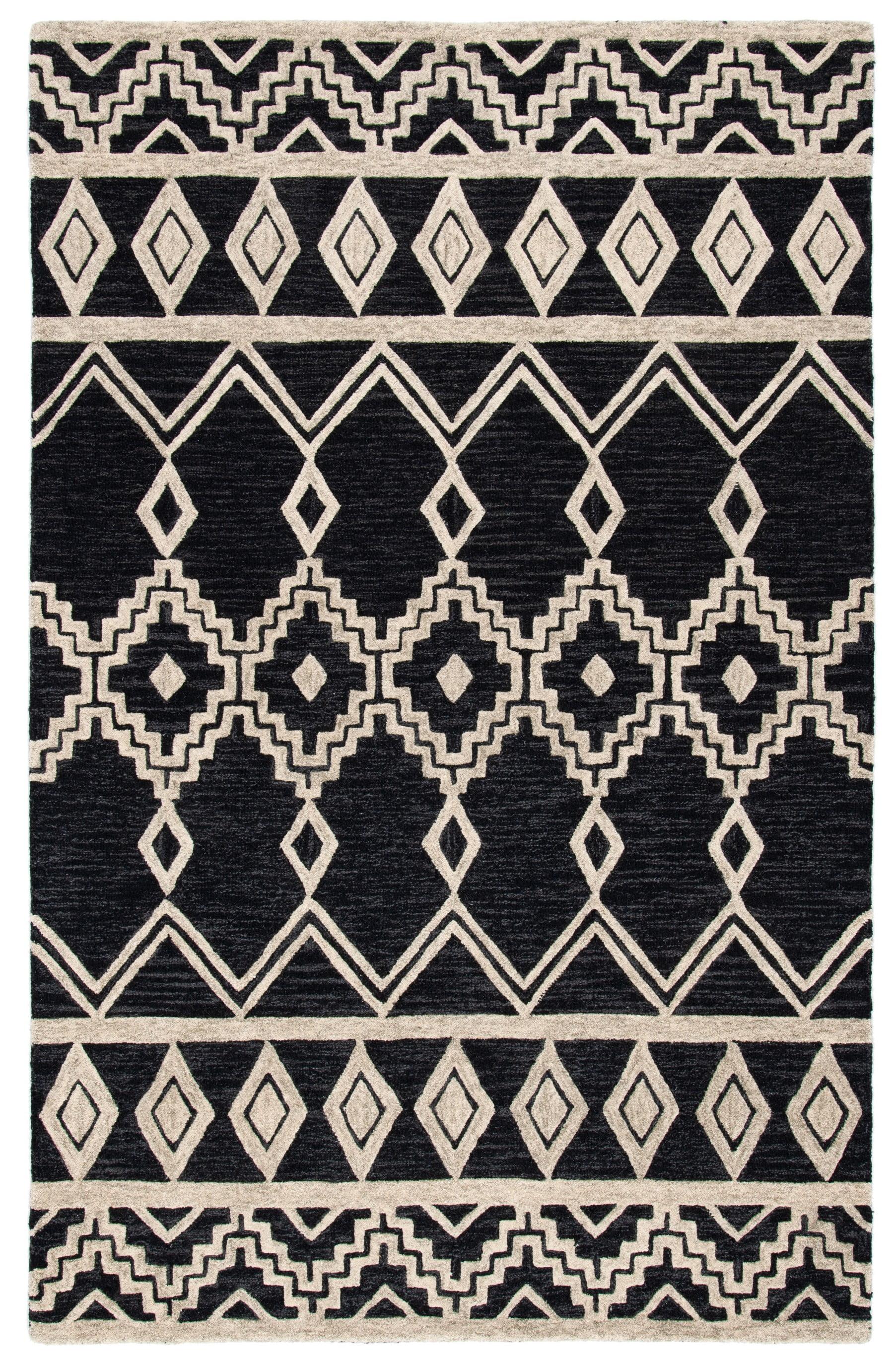 Abbegail Hand Tufted Wool Southwestern Rug