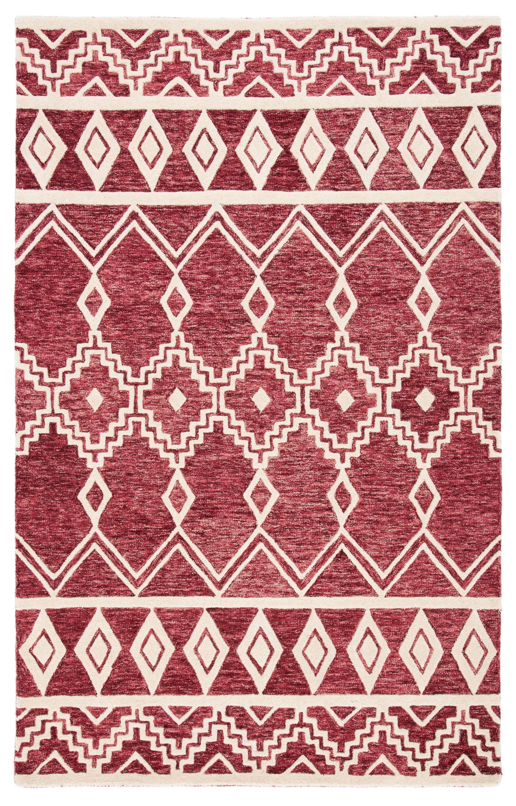 Abstract ABT851 Hand Tufted Area Rug  - Safavieh