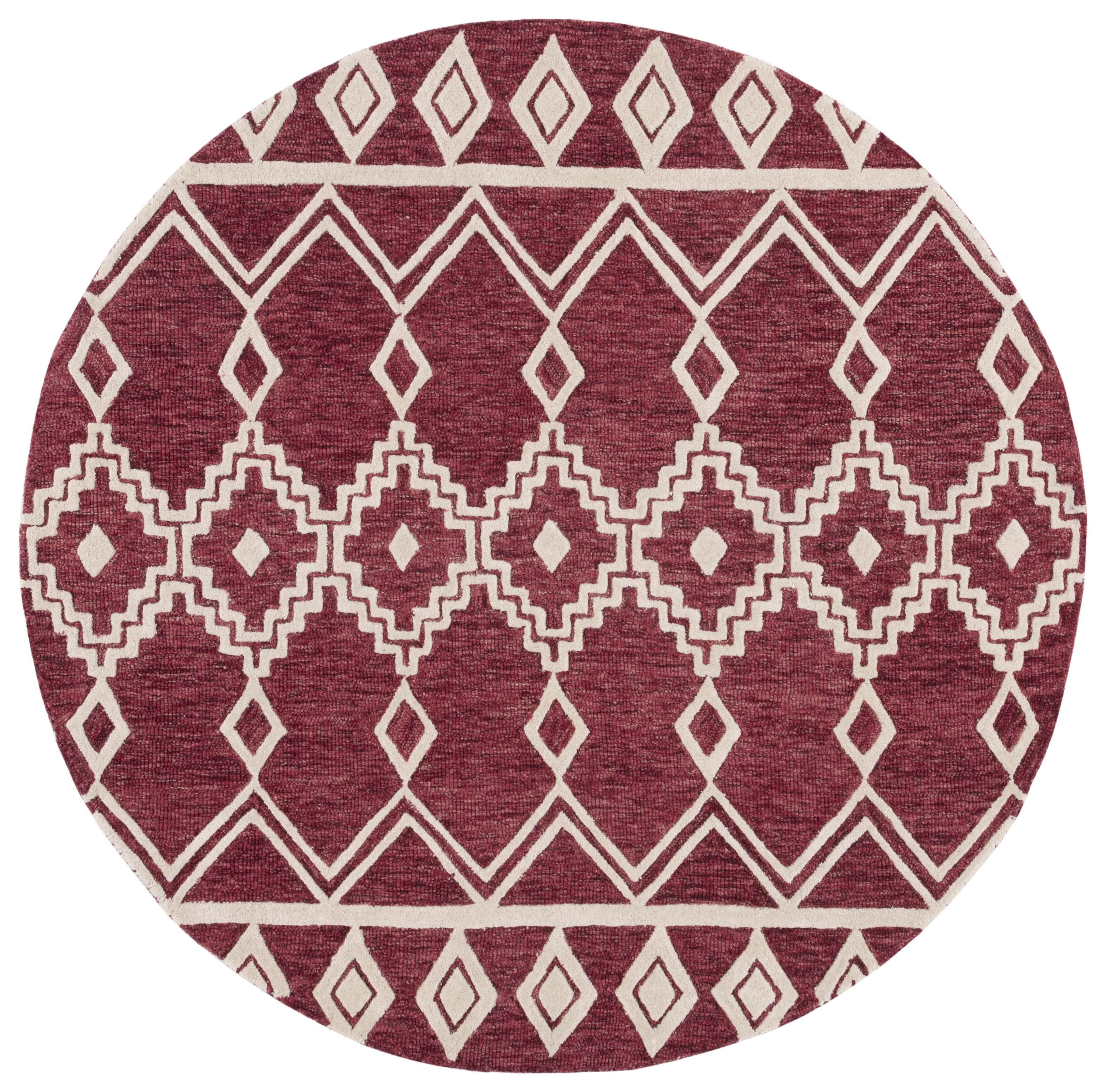 Abstract ABT851 Hand Tufted Area Rug  - Safavieh