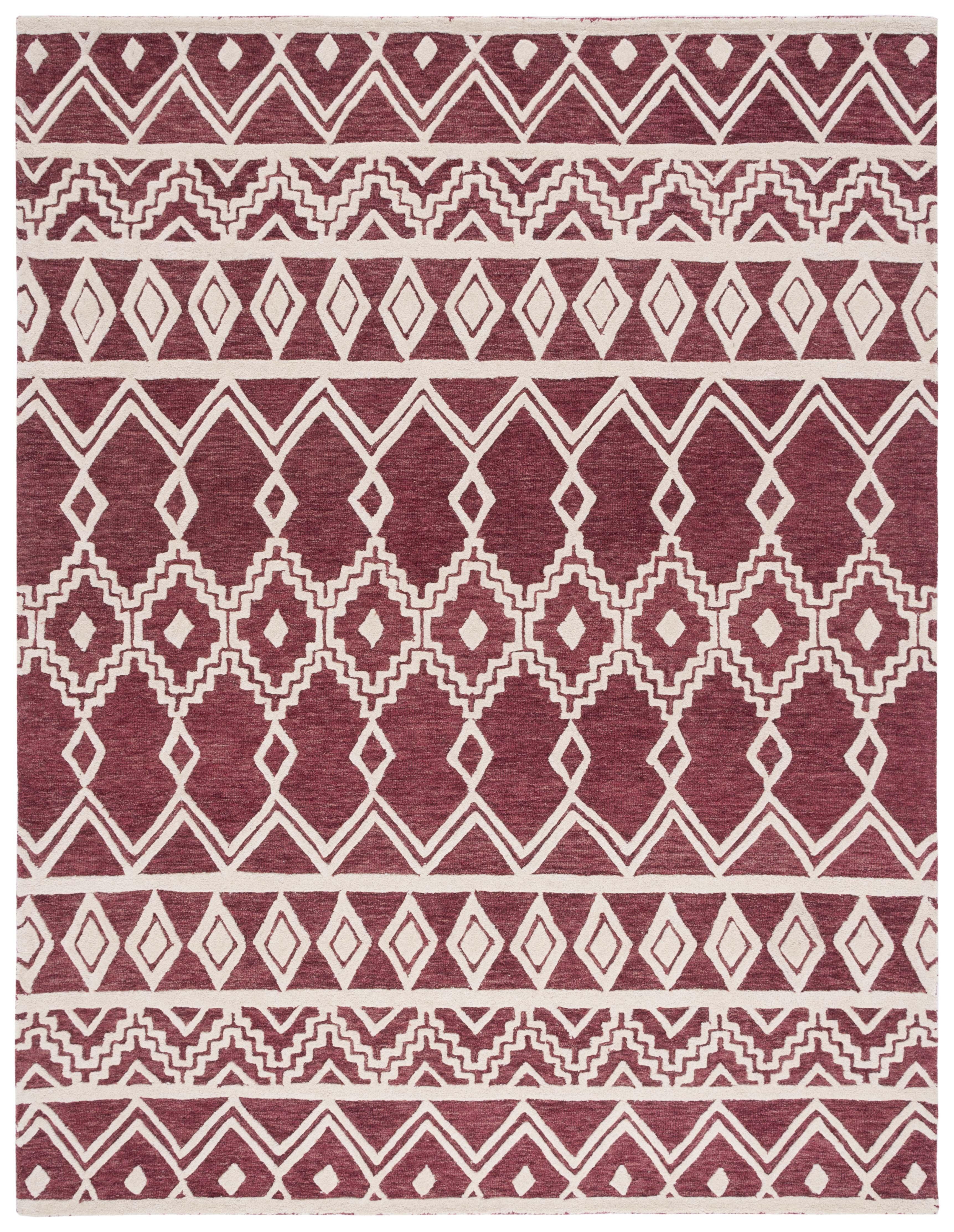 Abstract ABT851 Hand Tufted Area Rug  - Safavieh