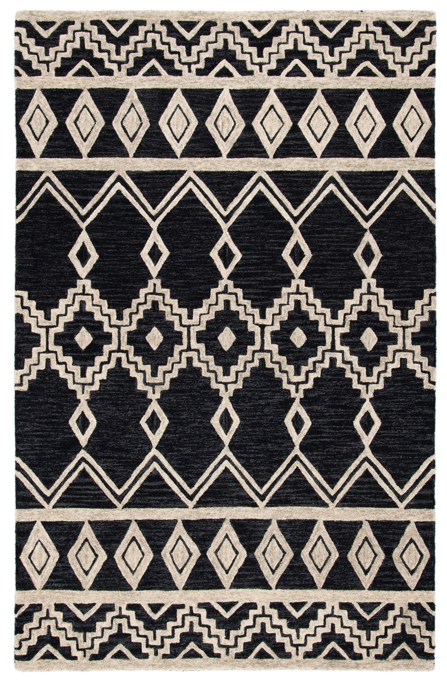 Union Rustic Abbegail Hand Tufted Wool Southwestern Rug
